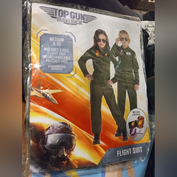 Top gun Maverick flight suit for girl or boy - Picture 2 of 6